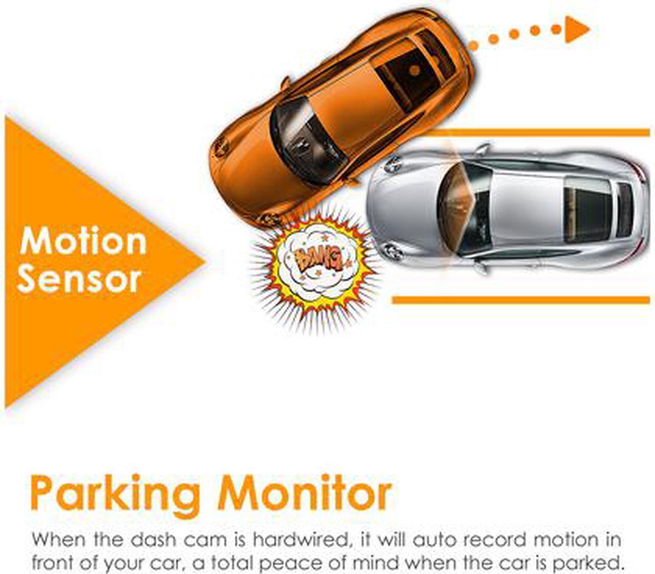 Alt view image 4 of 6 - Vantrue N2 Pro Uber Dual Dash Cam Dual 1920x1080P Infrared Night Vision Front and Inside Dash Camera for Car, 2.5K 2560x1440P Single Front, 310° Car Camera, 24hr Parking Mode, Motion Sensor