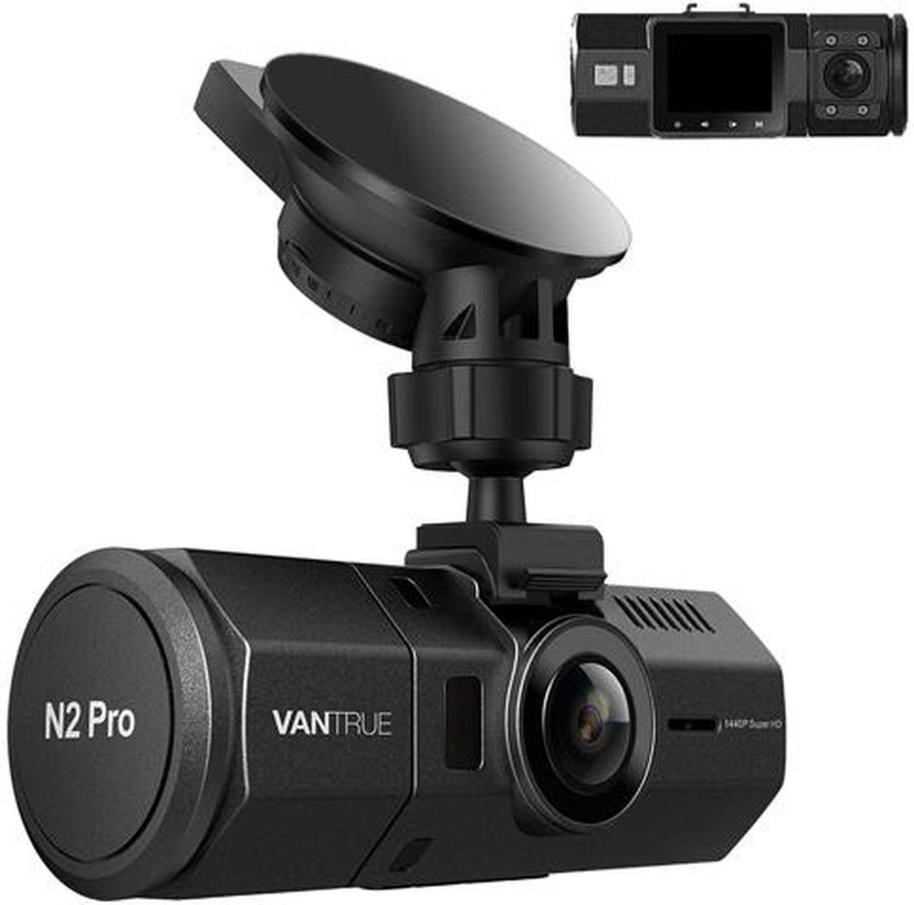 Main image of Vantrue N2 Pro Uber Dual Dash Cam Dual 1920x1080P Infrared Night Vision Front and Inside Dash Camera for Car, 2.5K 2560x1440P Single Front, 310° Car Camera, 24hr Parking Mode, Motion Sensor