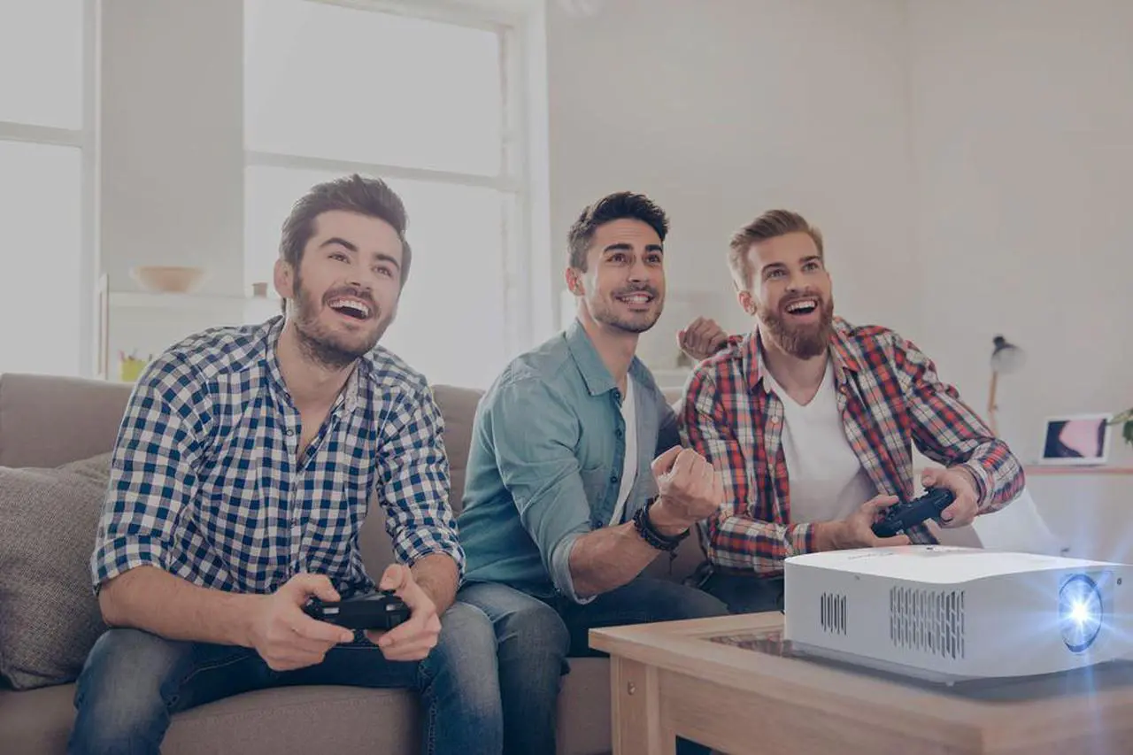 Alt view image 10 of 12 - Optoma UHD35STx Short Throw True 4K UHD Gaming and Home Entertainment Projector | 3,600 Lumens for Lights-On Viewing | 240Hz Refresh Rate and Ultra-Low 4ms Response Time