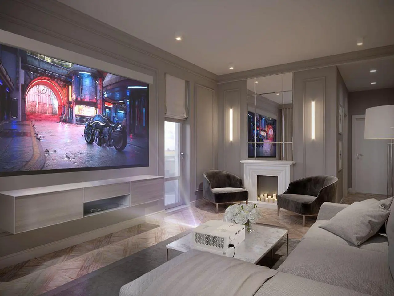 Alt view image 11 of 12 - Optoma UHD35STx Short Throw True 4K UHD Gaming and Home Entertainment Projector | 3,600 Lumens for Lights-On Viewing | 240Hz Refresh Rate and Ultra-Low 4ms Response Time