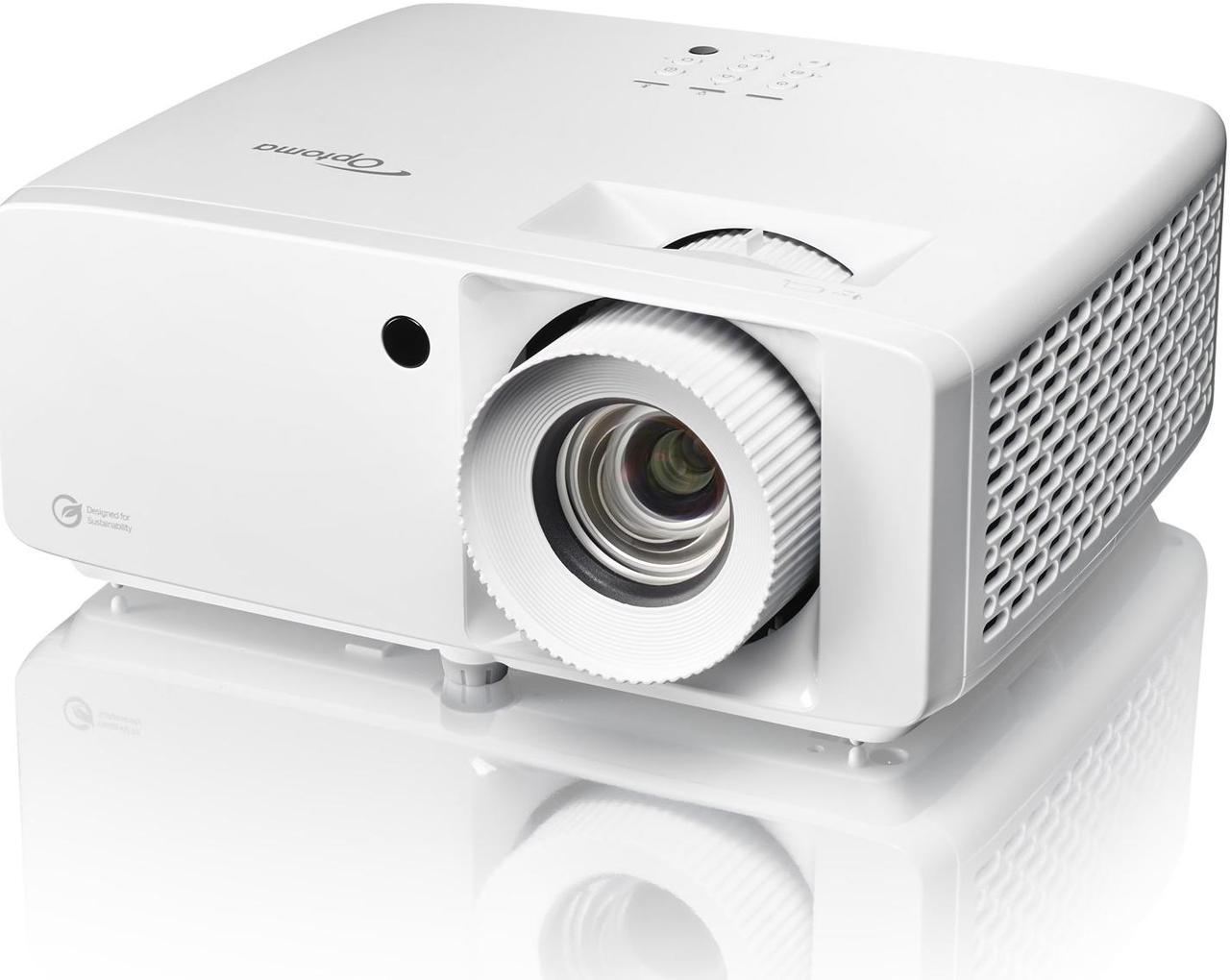 Optoma UHZ66 True 4K UHD Gaming and Home Entertainment Projector | 4,000 Lumens for Lights-On Viewing | 240Hz Refresh Rate and Ultra-Low 4.4ms Response Time