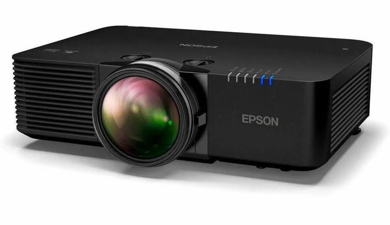 Alt view image 2 of 5 - Epson PowerLite L695SE Short Throw 3LCD Projector - 21:9 - 2160p - 20000 Hour Normal Mode - WUXGA - 6000 lm - HDMI - USB - Wireless LAN - Network (RJ-45) - Black  V11HB36120