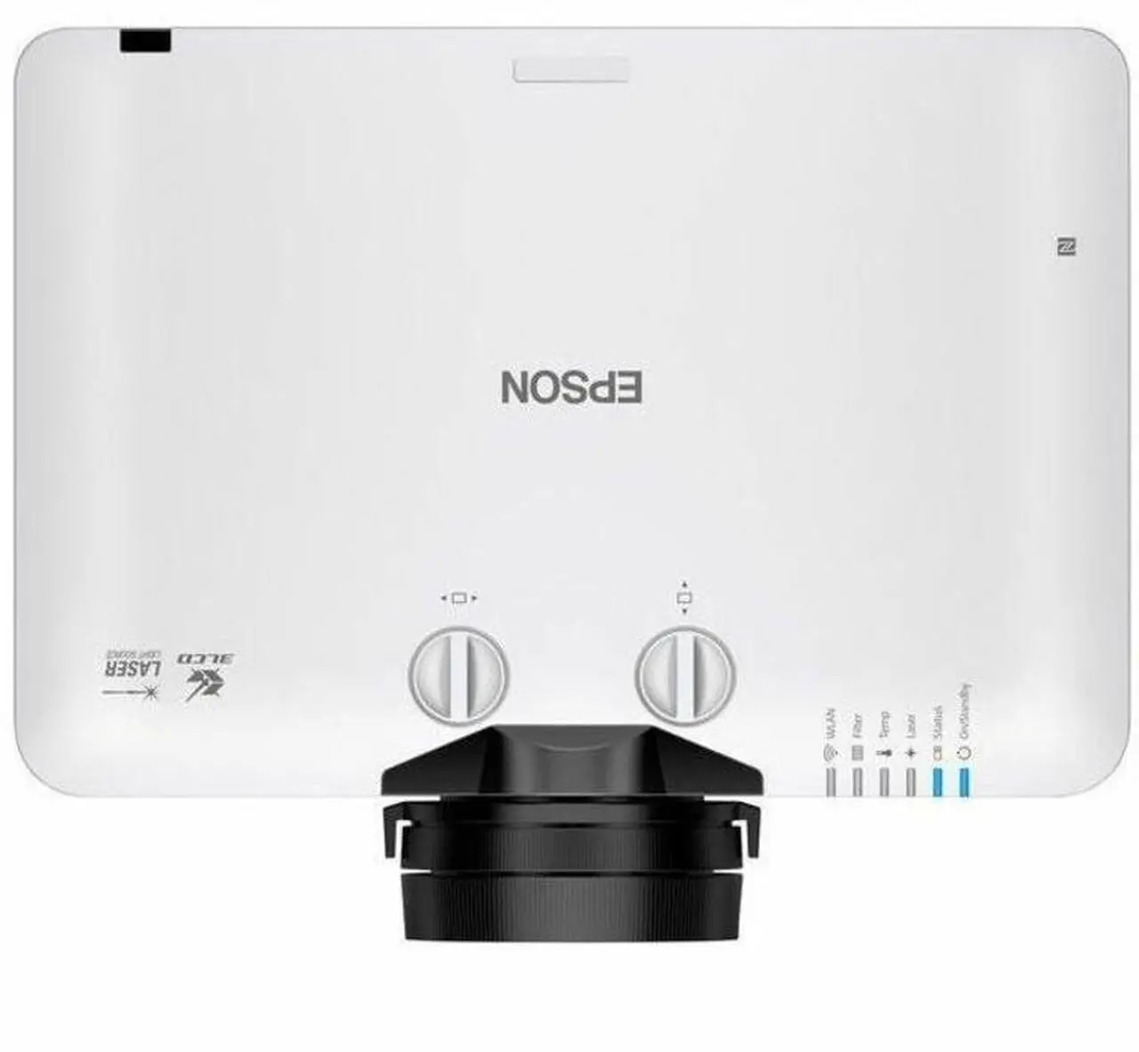 Alt view image 4 of 5 - Epson PowerLite L690SU Short Throw 3LCD Projector - 21:9 - 2160p - 20000 Hour Normal Mode - 30000 Hour Economy Mode - WUXGA - 6200 lm - HDMI - USB - Wireless LAN - Network (RJ-45) - White   V11HB31020