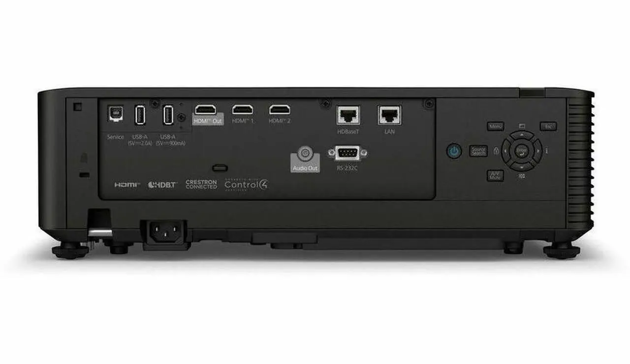 Alt view image 2 of 4 - Epson PowerLite L L895E Standard Throw 3LCD Projector - 21:9 - 2160p - 20000 Hour Normal Mode - WUXGA - 8000 lm - HDMI - USB - Wireless LAN - Network (RJ-45) - Black  V11HB24120