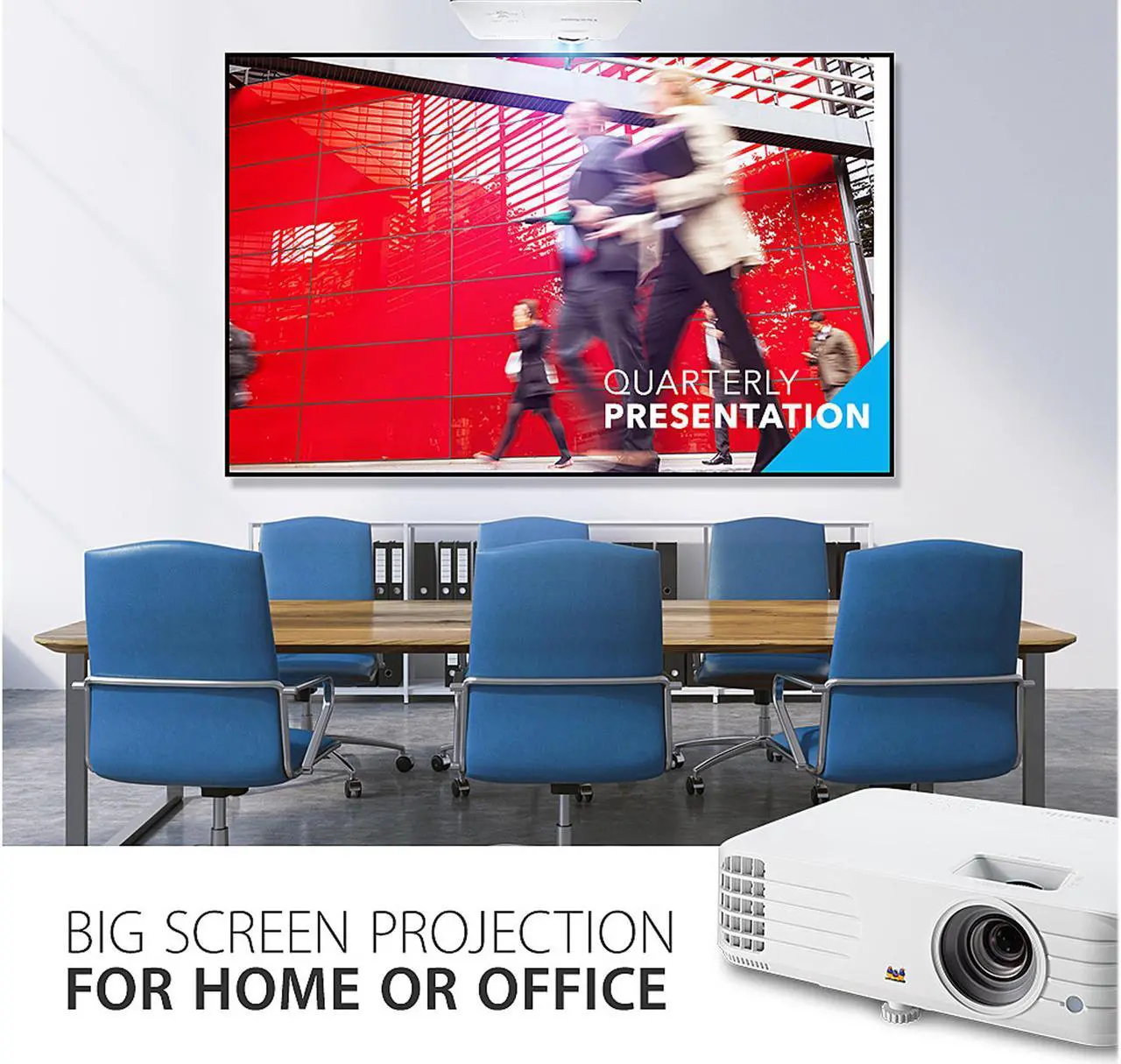 Alt view image 2 of 6 - ViewSonic PG706WU 4000 Lumens WUXGA Projector with RJ45 LAN Control Vertical Keystoning and Optical Zoom for Home and Office