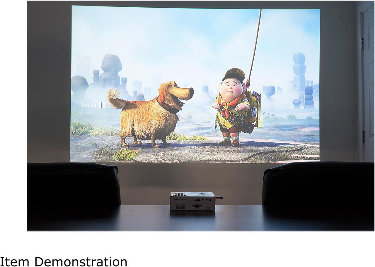Alt view image 6 of 6 - AAXA M5 HD LED Micro Projector M5 HD LED Micro Projector