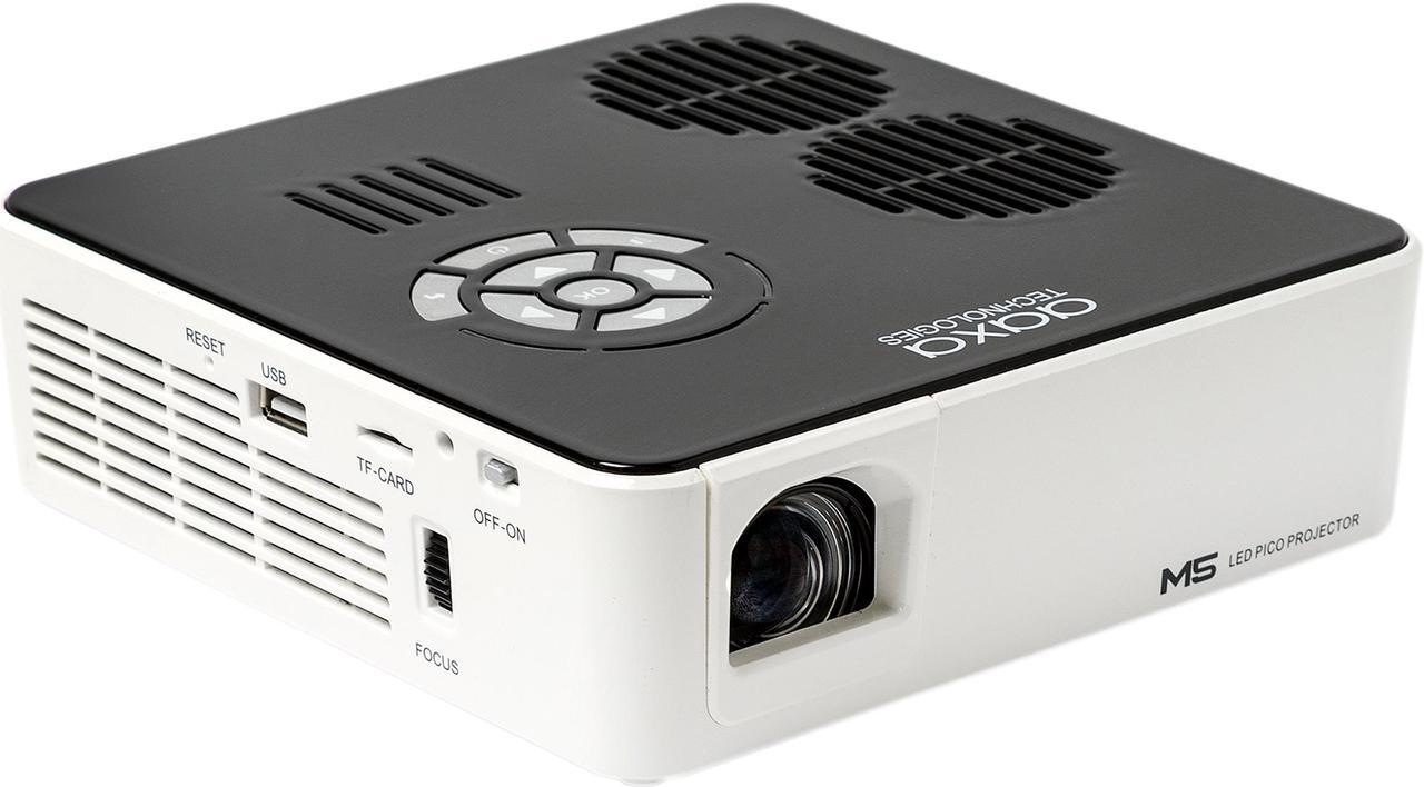 Alt view image 2 of 6 - AAXA M5 HD LED Micro Projector M5 HD LED Micro Projector
