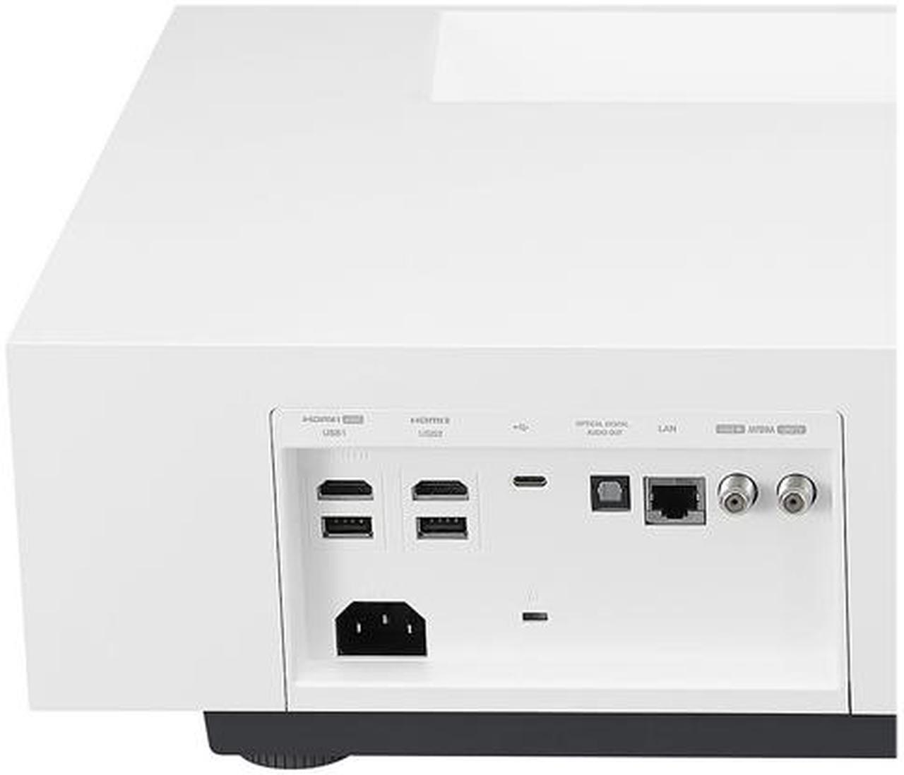 Alt view image 7 of 13 - LG HU85LA 4K UHD Laser Smart Home Theater CineBeam Projector (White)