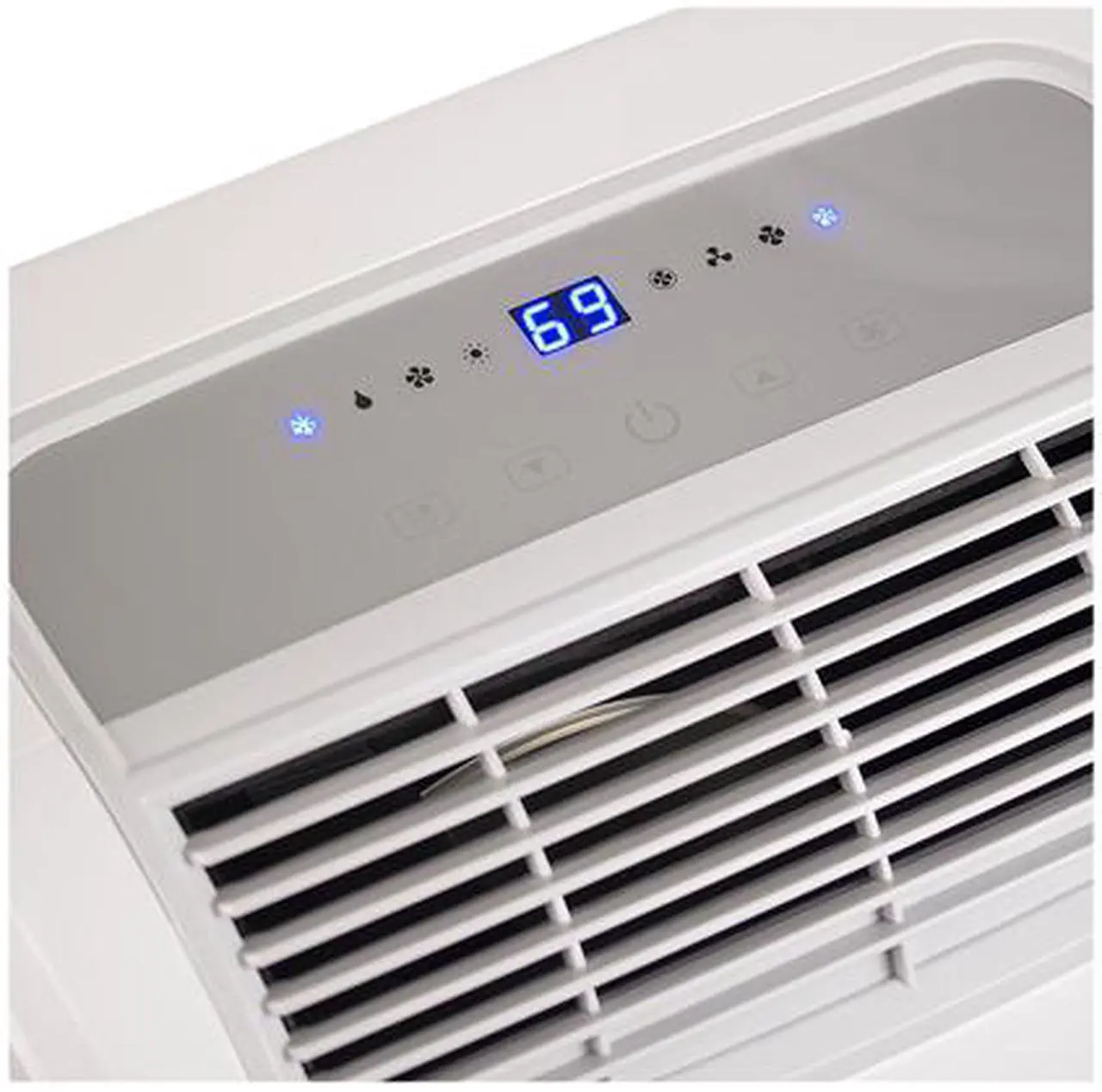 Alt view image 4 of 6 - Black and Decker 14,000 BTU Portable Air Conditioner Unit Dehumidifier