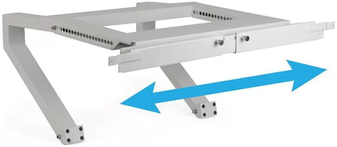 Alt view image 2 of 4 - TopShelf TSB-2438 Adjustable Air Conditioning Mounting Bracket