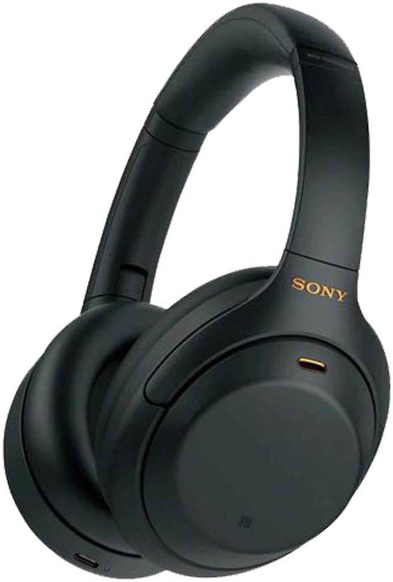 Main image of Sony WH-1000XM4 Wireless Industry Leading Noise Canceling Overhead Headphones with Mic for Phone-Call and Alexa Voice Control, Black