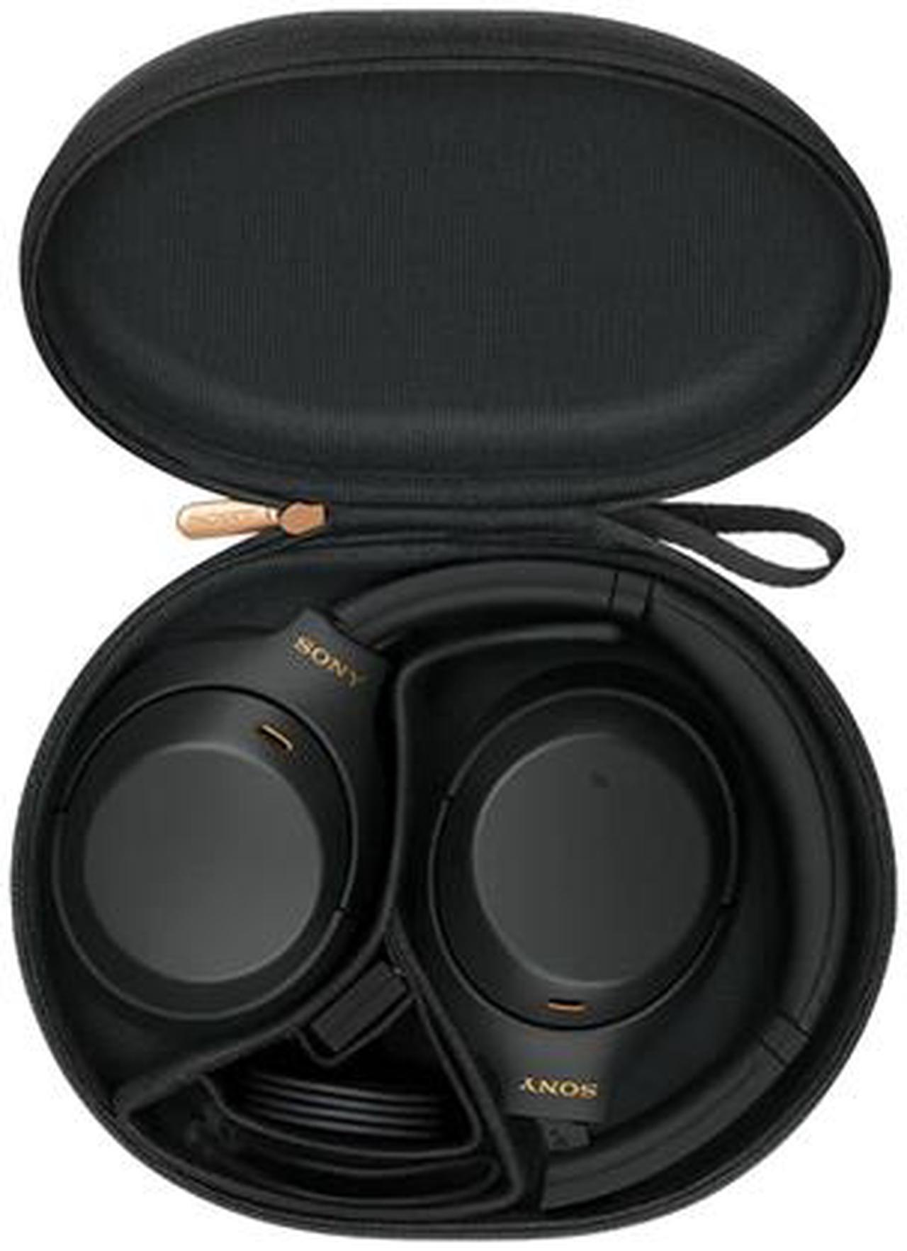 Alt view image 10 of 11 - Sony WH-1000XM4 Wireless Industry Leading Noise Canceling Overhead Headphones with Mic for Phone-Call and Alexa Voice Control, Black