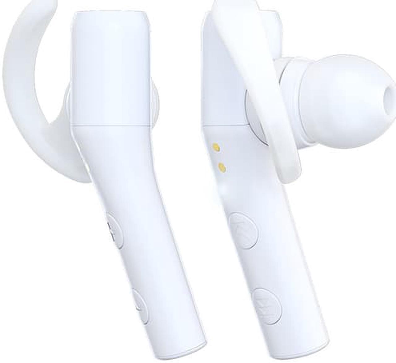 Main image of TREBLAB X5 - High-End Bluetooth Earbuds w/Beryllium Speakers - True HD Sound, Deep Bass, Best Sports Running Truly Wireless Headphones, Noise Cancelling Mic Microphone, Waterproof IPX4 (White)