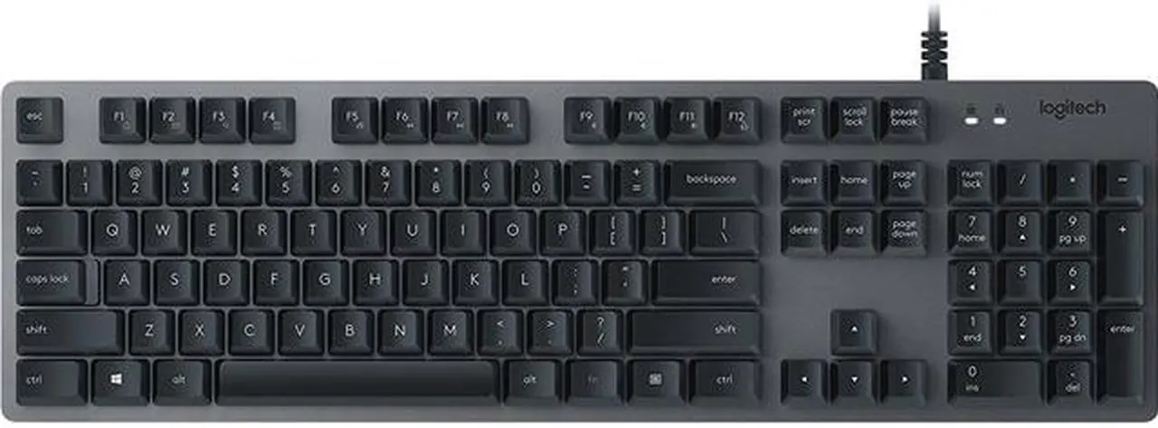 Main image of Logitech K840 Mechanical Keyboard with Romer G mechanical Switches for PC