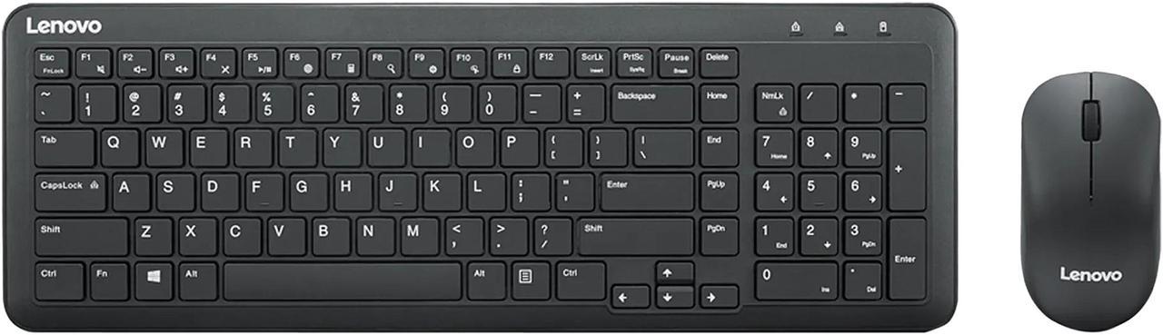 Lenovo 300 Wireless Combo Keyboard and Mouse - US English