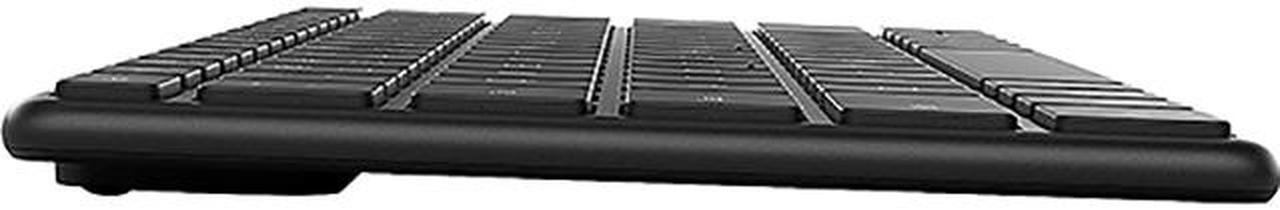 Alt view image 4 of 4 - Microsoft Designer Compact Keyboard - Matte Black. Standalone Wireless Bluetooth Keyboard. Compatible with Bluetooth Enabled PCs/Mac