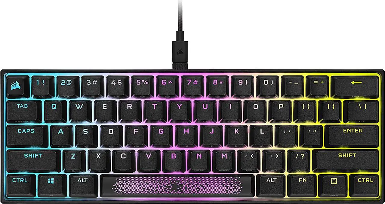 K65 RGB MINI 60% Mechanical Gaming Keyboard — CHERRY MX SPEED - Thumbnail 2