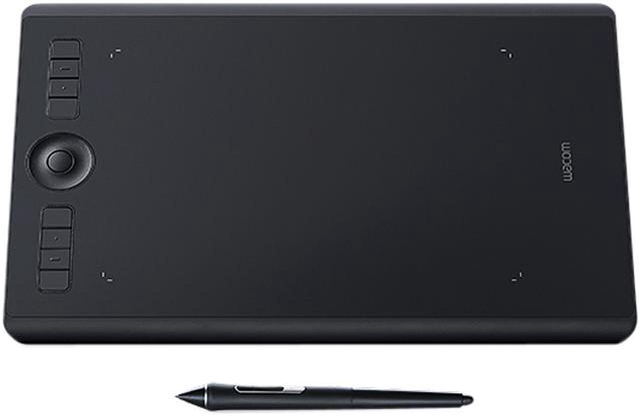 Wacom Intuos Pro Medium Bluetooth Graphics Drawing Tablet, 8 Customizable ExpressKeys, 8192 Pressure Sensitive Pro Pen 2 Included, Compatible with Mac OS and Windows