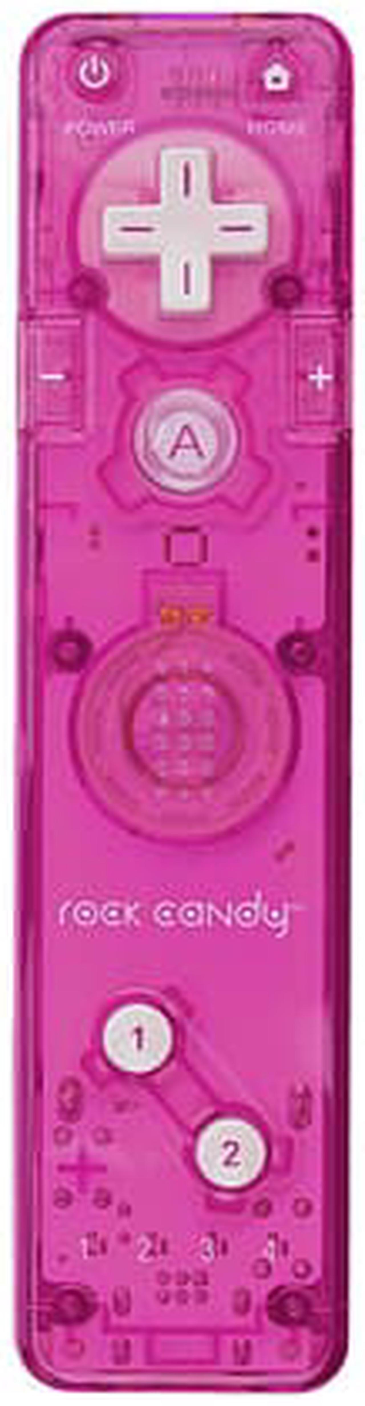 Alt view image 4 of 6 - Wii - Controller - Rock Candy - Pink (PDP)
