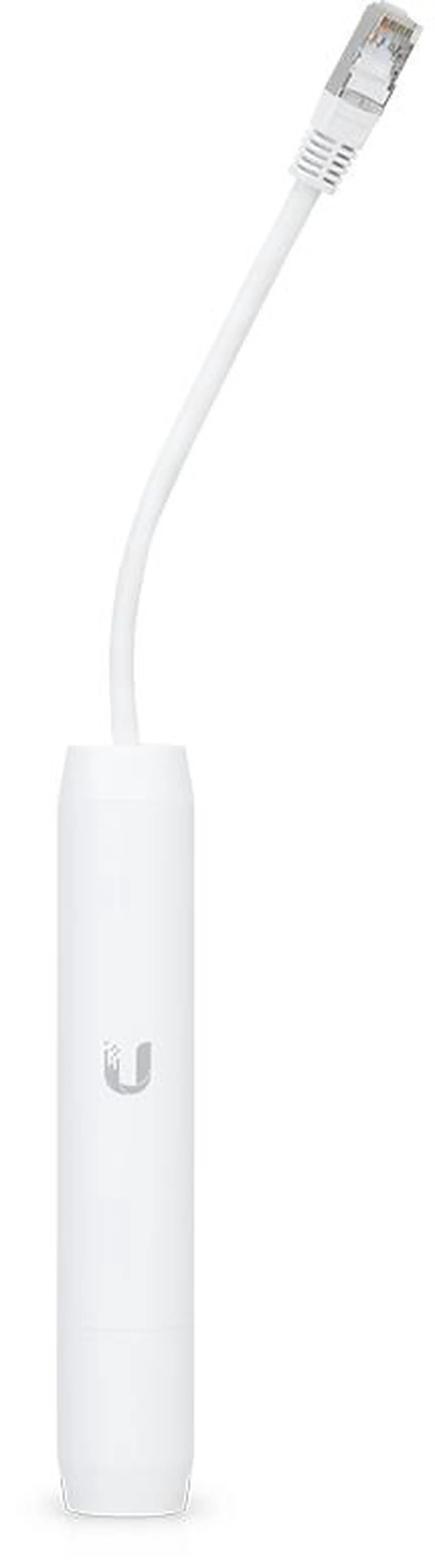 Main image of Ubiquiti Instant 802.3af Passive PoE to 802.3af Adapter - 48V DC Input - 24V, 500 mA Output - 1 x 10/100/1000Base-T Input Port (s) - 1 x 10/100/1000Base-T Output Port (s)