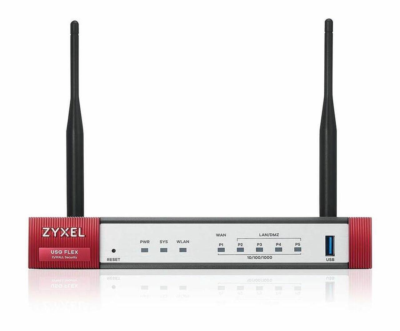 Main image of ZyXEL UTM Cyber Security and VPN Firewall, 1 Year Gold Bundled Licenses + 1 Year Nebula Cloud Pro, Wifi 6 802.11ax, USGFLEX100AXBUN