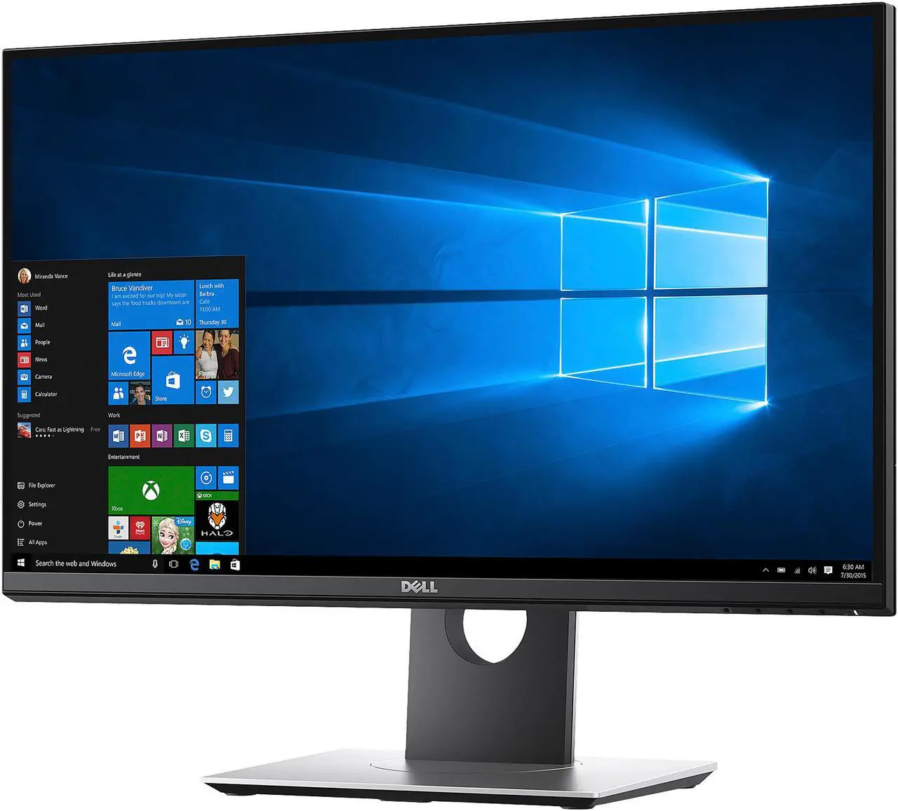Main image of Dell S2417DG 24" (Actual size 23.8") 2560 x 1440 2K Resolution 165Hz 1ms HDMI DisplayPort NVIDIA G-SYNC Anti-Glare LED Backlit LCD Gaming Monitor