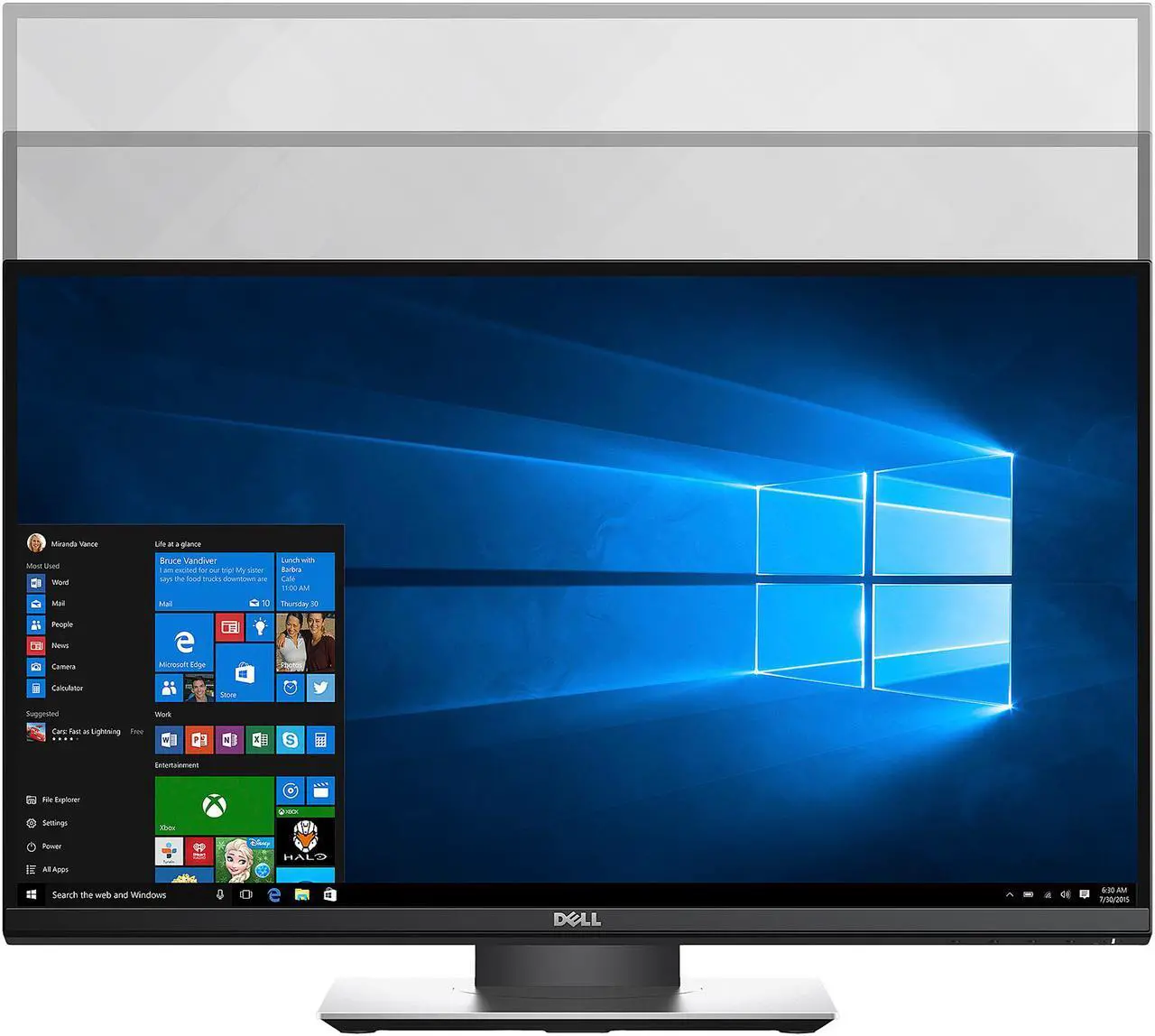 Alt view image 5 of 12 - Dell S2417DG 24" (Actual size 23.8") 2560 x 1440 2K Resolution 165Hz 1ms HDMI DisplayPort NVIDIA G-SYNC Anti-Glare LED Backlit LCD Gaming Monitor
