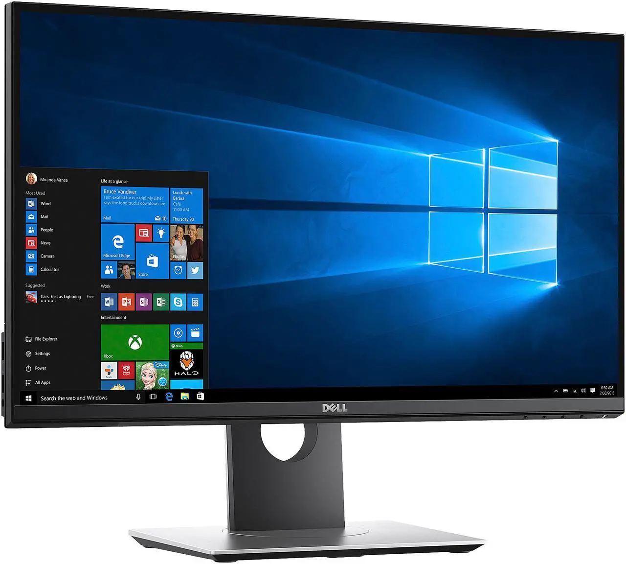 Alt view image 3 of 12 - Dell S2417DG 24" (Actual size 23.8") 2560 x 1440 2K Resolution 165Hz 1ms HDMI DisplayPort NVIDIA G-SYNC Anti-Glare LED Backlit LCD Gaming Monitor