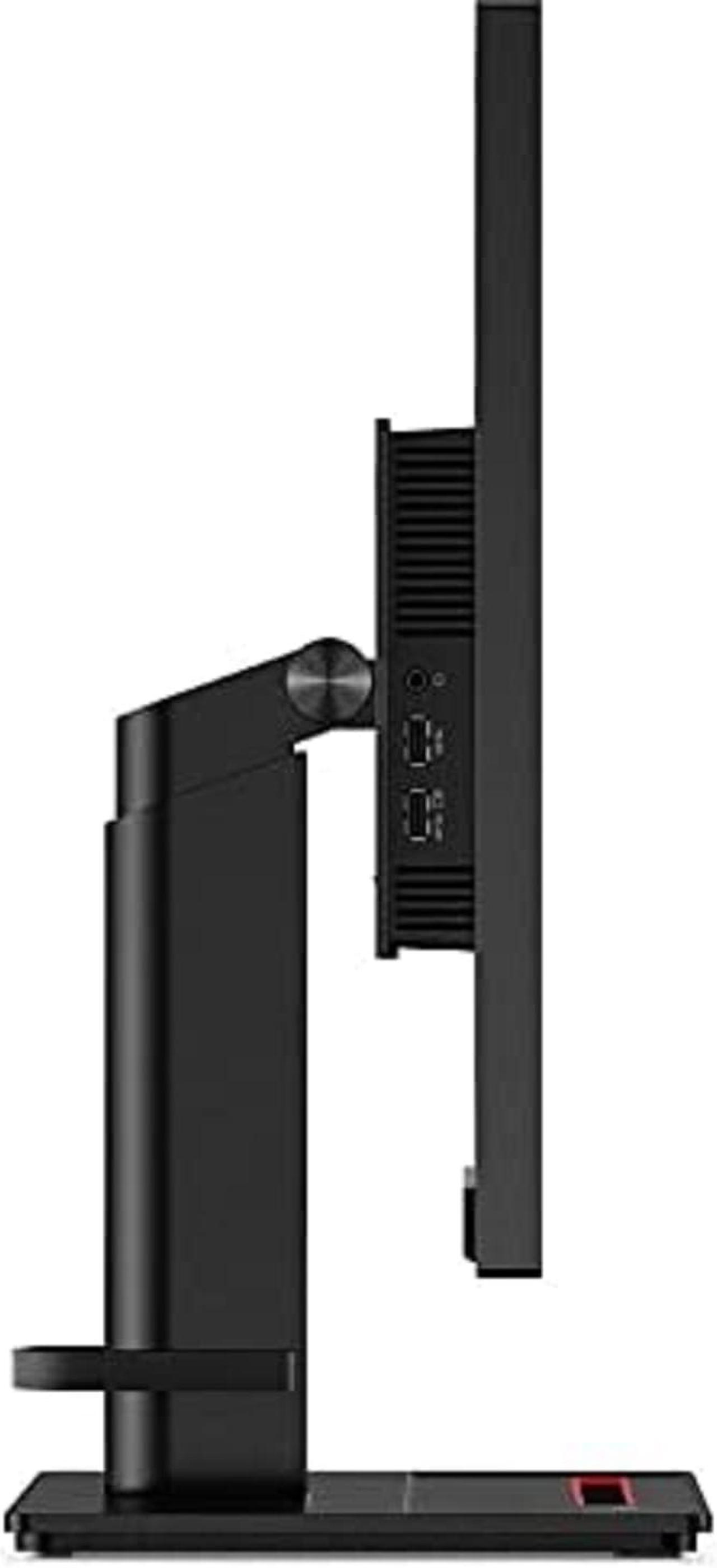 Alt view image 4 of 10 - Lenovo ThinkVision P27h-20 27" WQHD WLED LCD Monitor - 16:9 - Raven Black - 27" Class - in-Plane Switching (IPS) Technology - 2560 x 1440-16.7 Million Colors - 350 Nit Typical - 4 ms Extreme