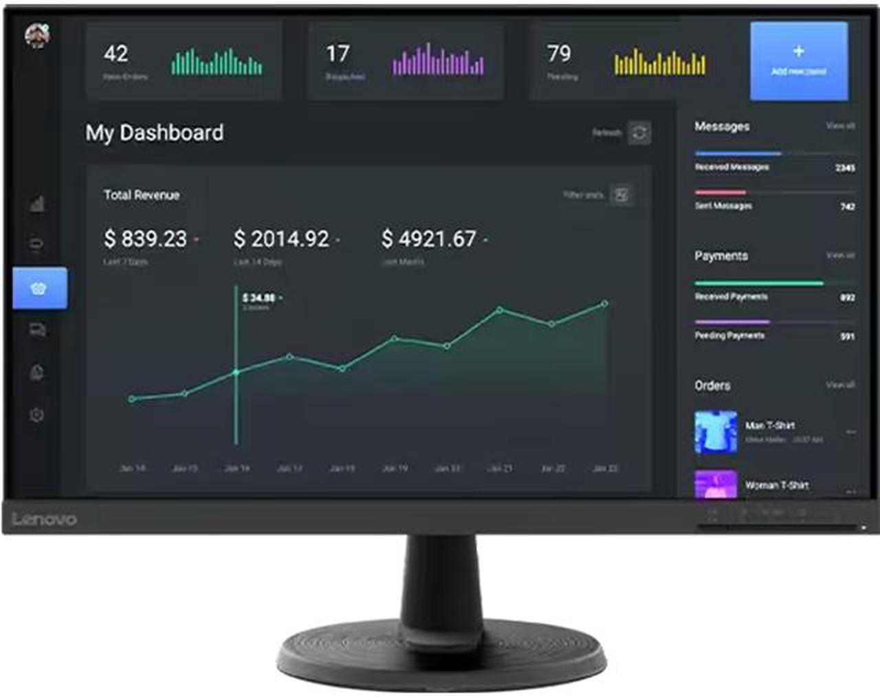 Lenovo D24-40 23.8inch Monitor