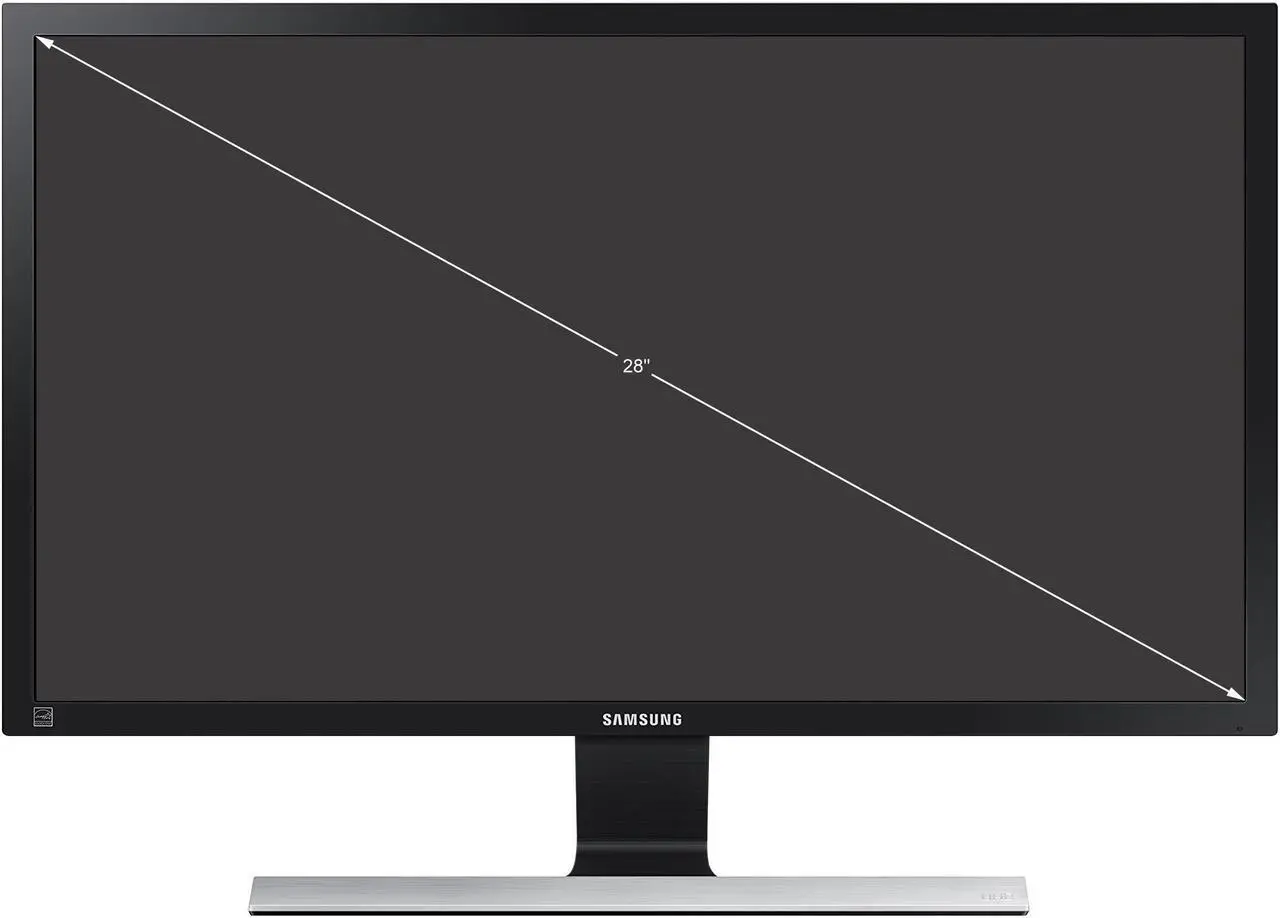 Alt view image 12 of 19 - Samsung LU28E570DS/ZA 28" UHD 3840 x 2160 (4K) 1ms 2x HDMI, 1x DisplayPort AMD FreeSync Tilt VESA Monitor