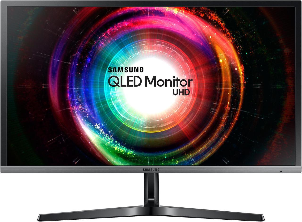 Main image of Samsung 750 Series U28H750 28" Ultra HD 3840 x 2160 4K Resolution 1ms 2x HDMI, DisplayPort AMD FreeSync Flicker-Free QLED Gaming Monitor