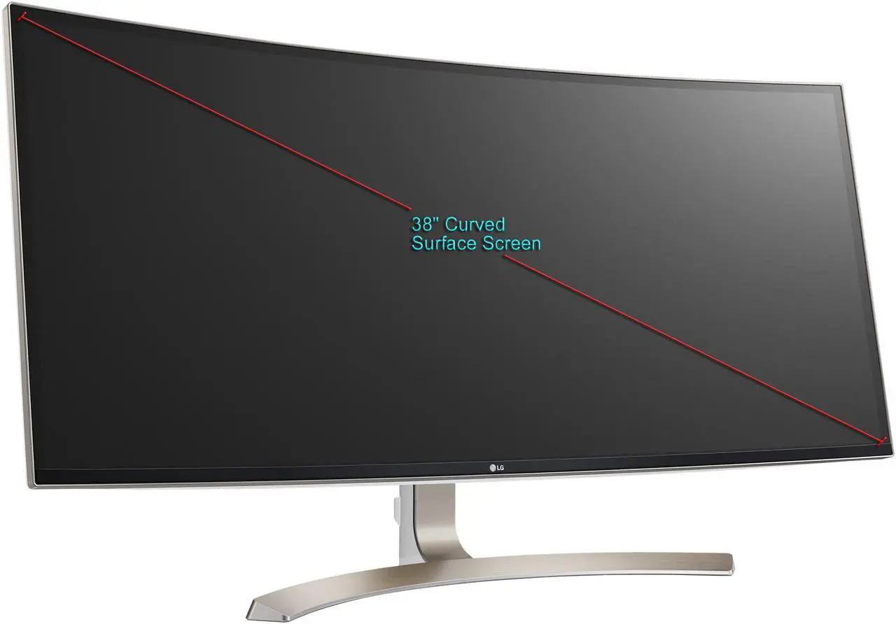 Alt view image 14 of 14 - LG 38" IPS Monitor AMD FreeSync HDMI, DisplayPort, USB 38CB99-W