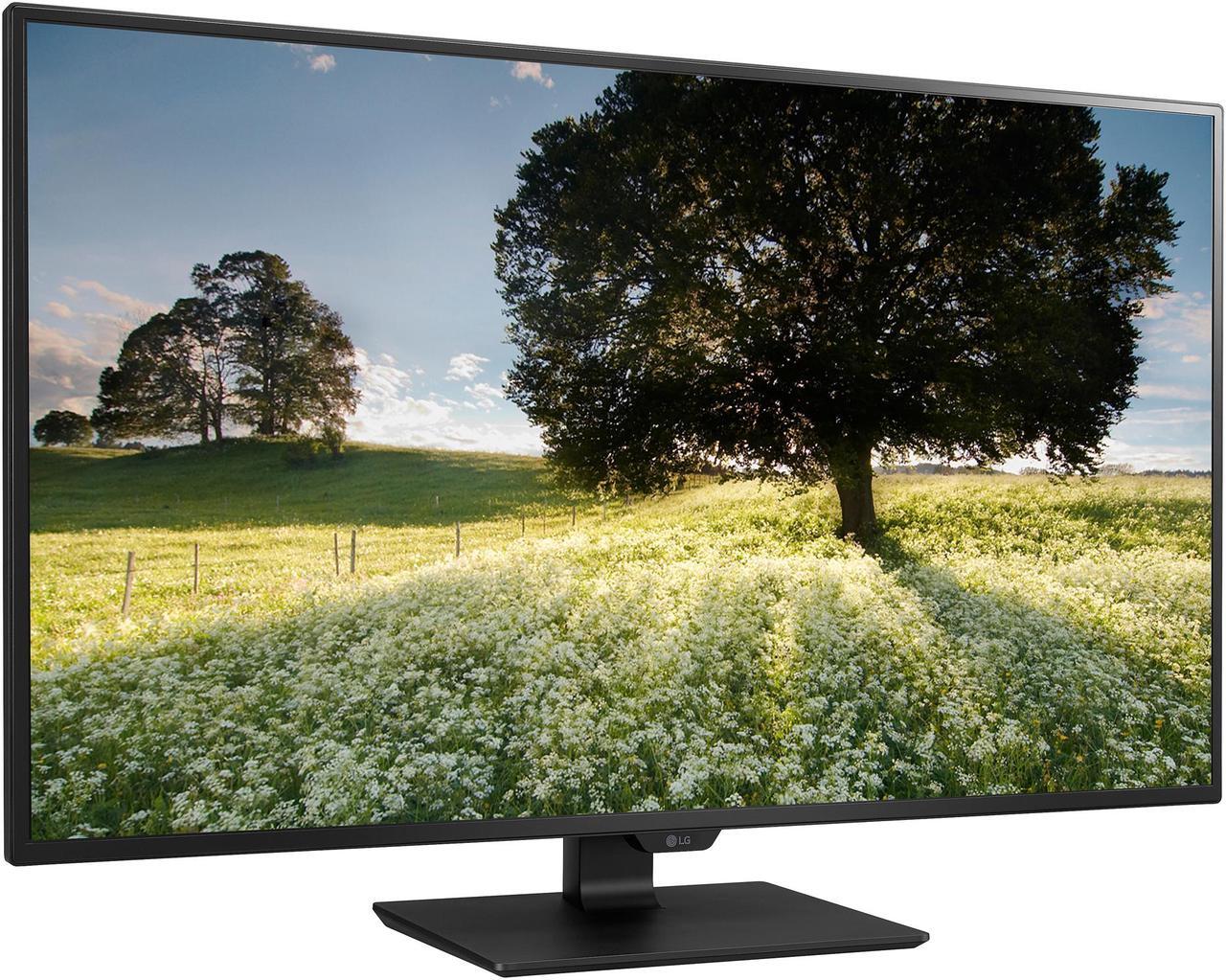 Alt view image 3 of 9 - LG 43MU79-B Matte Black 43" (42.51" Diagonal) UHD 3840 x 2160 4K Monitor, 350 cd/m2, HDMI, DisplayPort, USB Type-C, Tilt, VESA Compatible