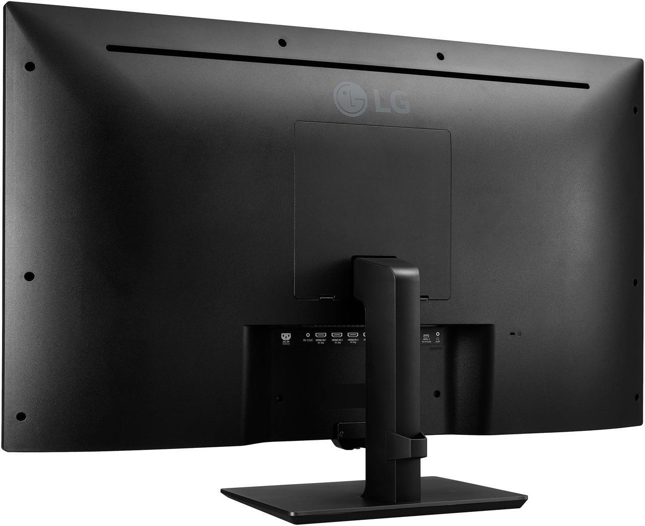 Alt view image 6 of 9 - LG 43MU79-B Matte Black 43" (42.51" Diagonal) UHD 3840 x 2160 4K Monitor, 350 cd/m2, HDMI, DisplayPort, USB Type-C, Tilt, VESA Compatible