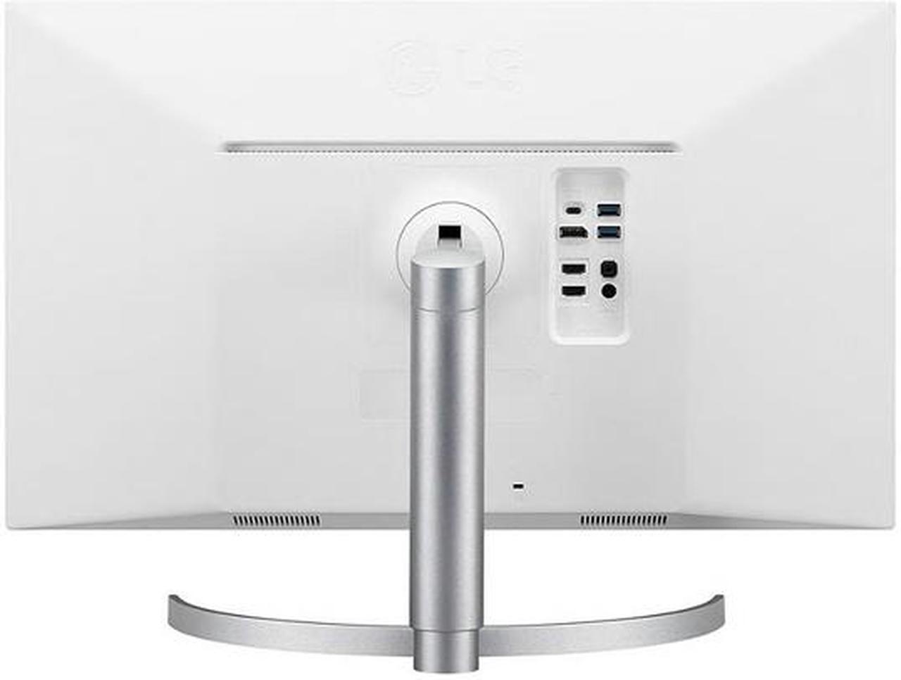 Alt view image 8 of 9 - LG 27UL850-W 27" Ultra HD 3840 x 2160 4K 5ms (GTG) 2xHDMI DisplayPort USB Type-C Built-in Speakers AMD Radeon FreeSync Flicker Safe HDR 400 Borderless Anti-Glare Backlit LED IPS Monitor