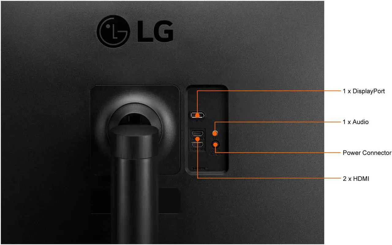 Alt view image 6 of 7 - LG 32" Monitor 32QN650-B QHD 2560 x 1440 IPS HDR10 AMD FreeSync 75Hz HDMI Display Port Tilt/Height Adjust