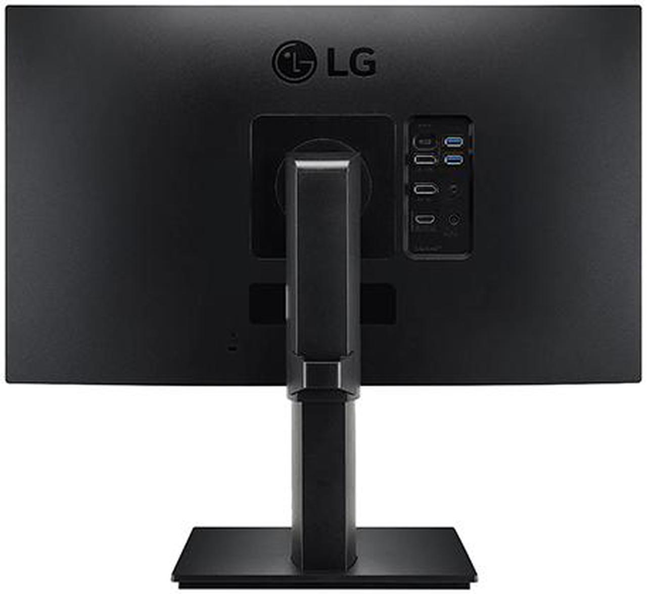 Alt view image 10 of 14 - LG 24BP75Q-B LED Monitor 24" (23.8" Viewable) - 2560 x 1440 QHD - IPS - 300 cd/m2 - 1000:1 - HDR10 - 5 ms - HDMI, DisplayPort, USB-C - Black