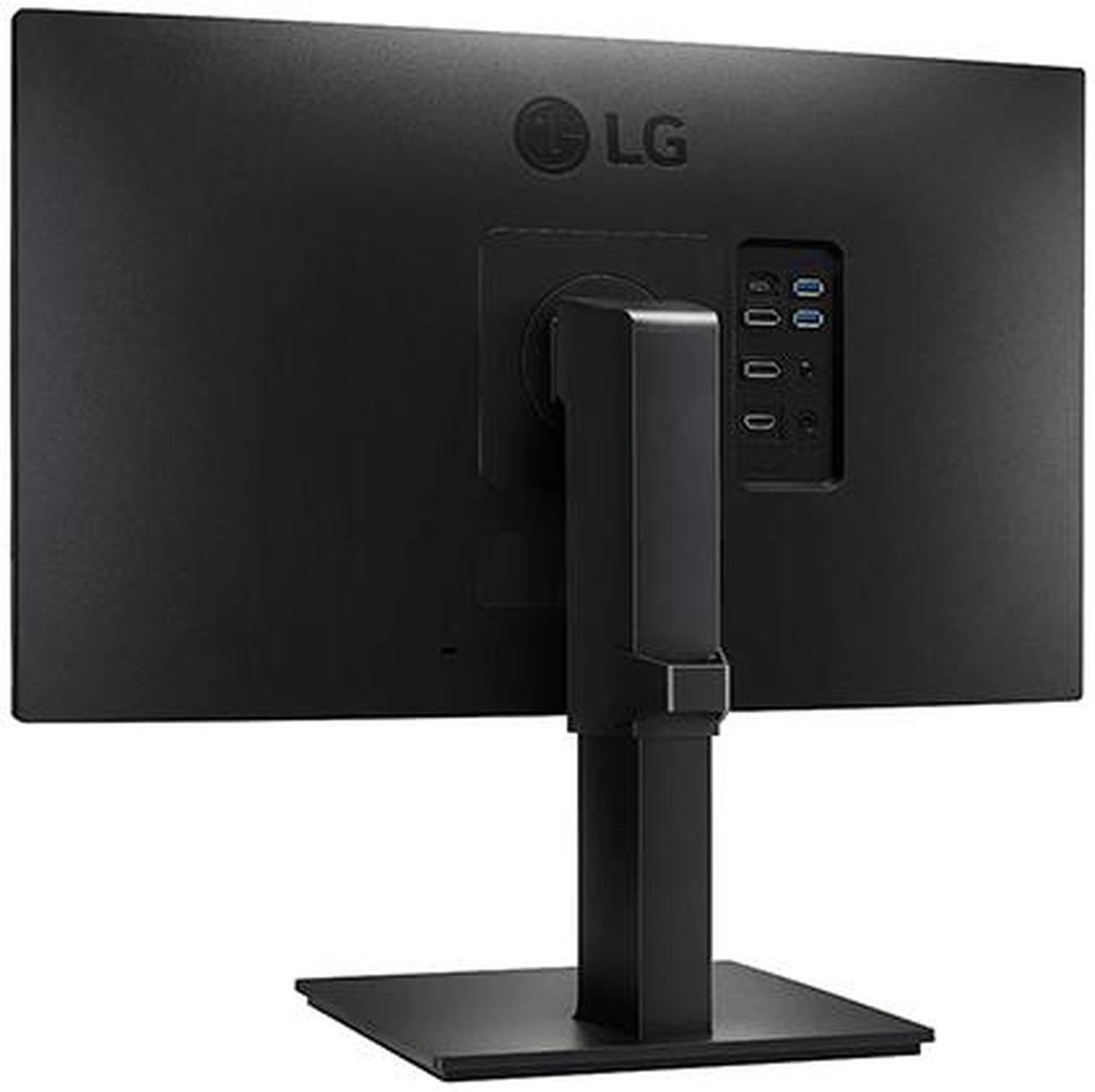 Alt view image 9 of 14 - LG 24BP75Q-B LED Monitor 24" (23.8" Viewable) - 2560 x 1440 QHD - IPS - 300 cd/m2 - 1000:1 - HDR10 - 5 ms - HDMI, DisplayPort, USB-C - Black