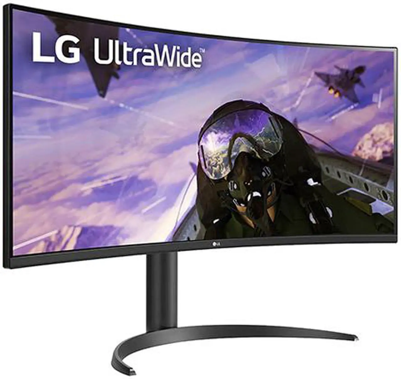 Alt view image 6 of 12 - LG 34BP65C-B 34" UWQHD 3440 x 1440 Curved Screen LED LCD Monitor 21:9 160Hz FreeSync VA Monitor