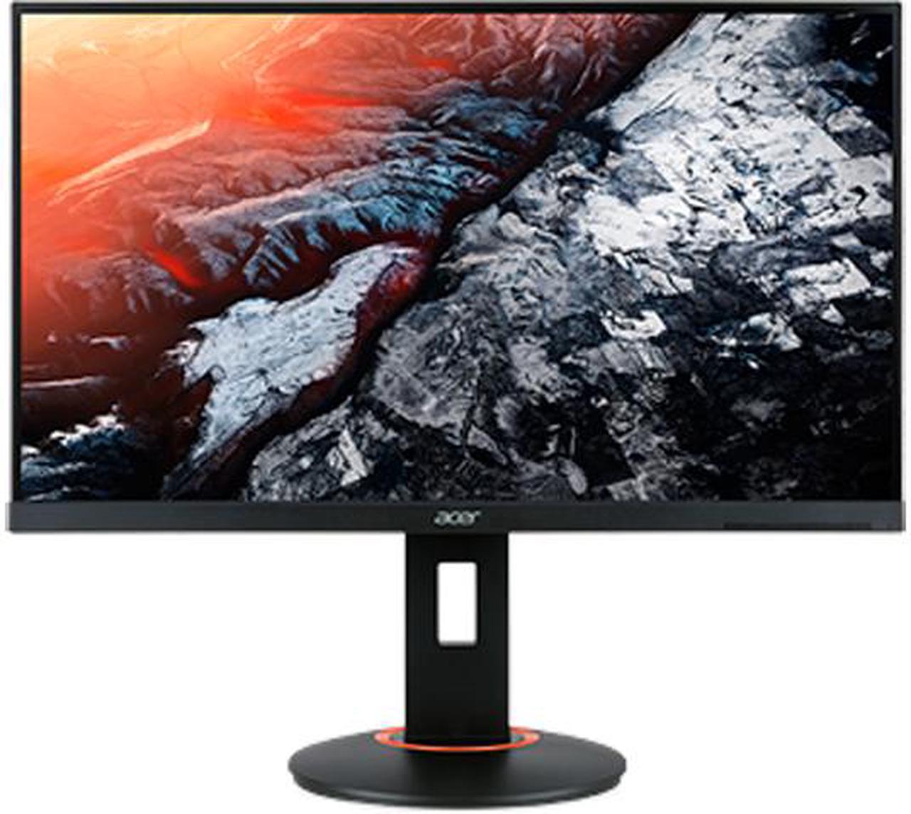 Acer XF250Q Cbmiiprx 25" (Actual Size 24.5") Full HD 1920 x 1080 1ms 240Hz DisplayPort HDMI G-Sync Compatible and AMD FreeSync Gaming Monitor