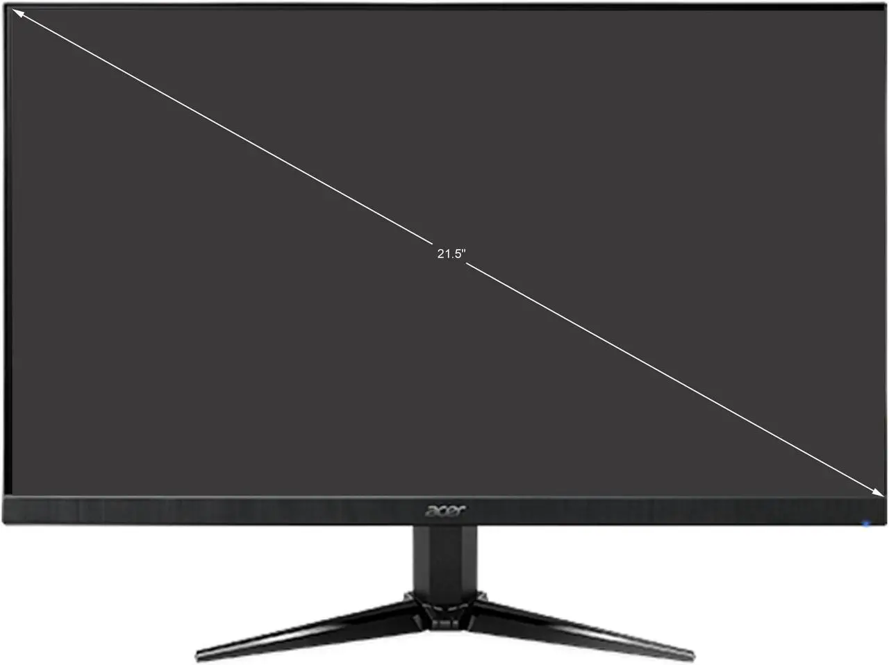 Alt view image 2 of 5 - Acer Nitro QG1 Series QG221Q 22" (21.5" Viewable) Full HD 1920 x 1080 VA 75 Hz Gaming LED LCD w/ FreeSync