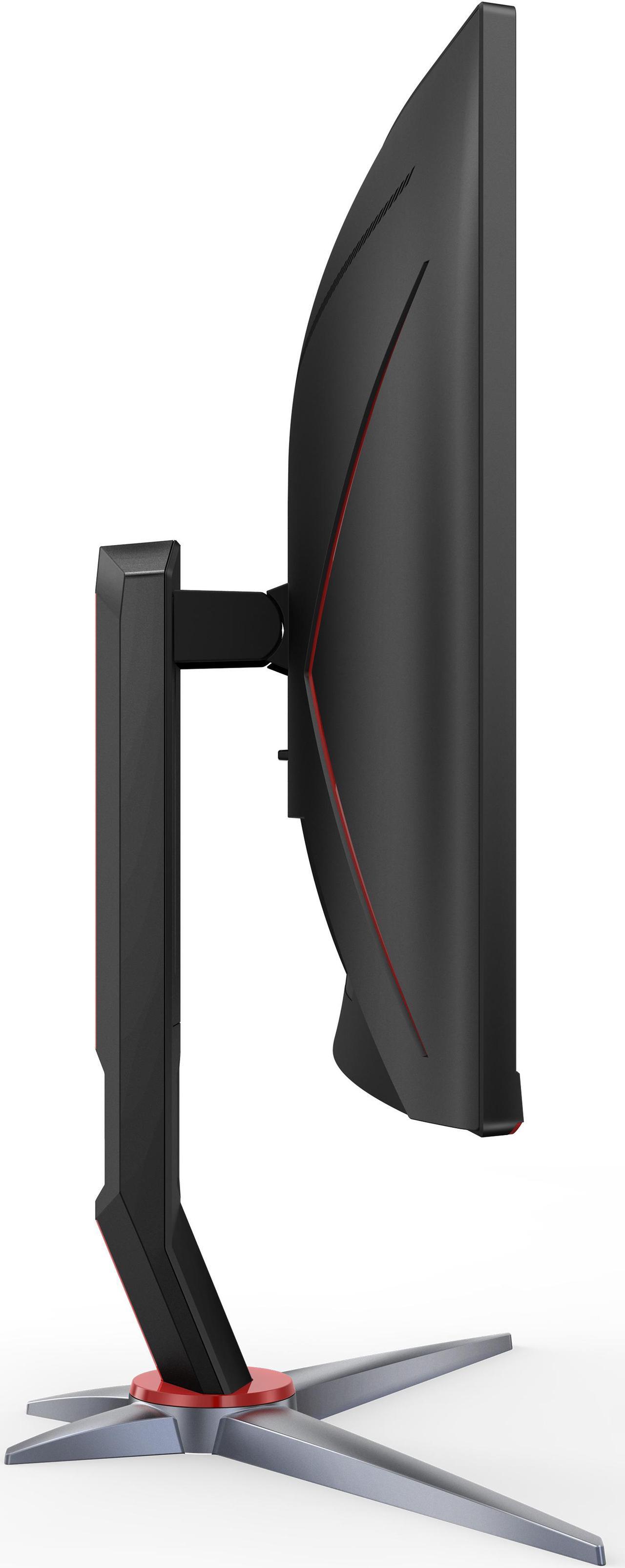 Alt view image 10 of 10 - AOC C27G2Z 27" Curved Frameless Ultra-Fast Gaming Monitor, FHD 1080p, 0.5ms 240Hz, FreeSync, HDMI/DP/VGA, Height Adjustable, 3-Year Zero Dead Pixel Guarantee, Black, Xbox PS5 Switch