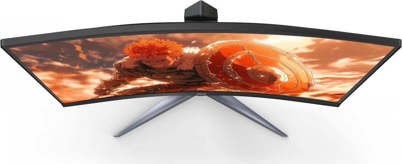 Alt view image 5 of 10 - AOC C27G2Z 27" Curved Frameless Ultra-Fast Gaming Monitor, FHD 1080p, 0.5ms 240Hz, FreeSync, HDMI/DP/VGA, Height Adjustable, 3-Year Zero Dead Pixel Guarantee, Black, Xbox PS5 Switch
