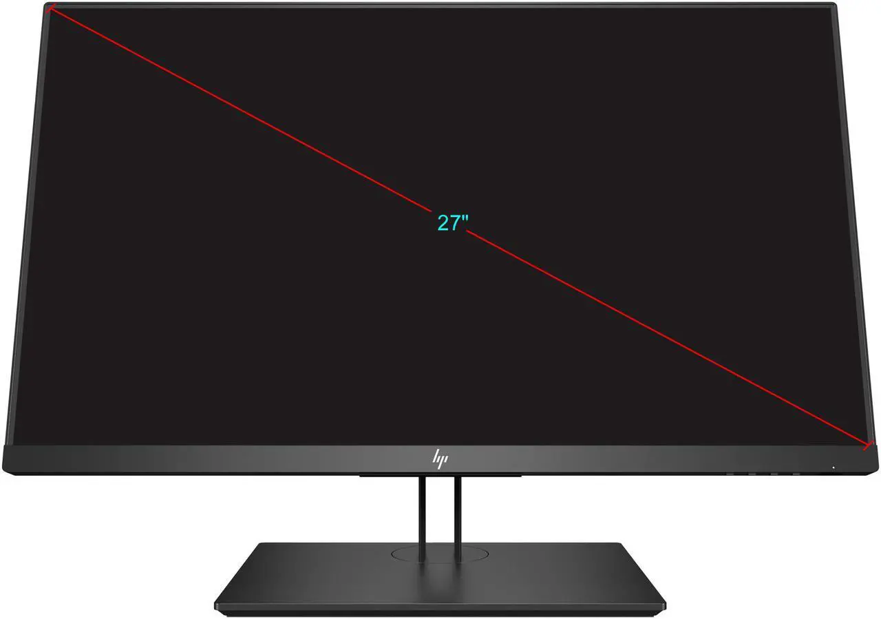 Alt view image 3 of 13 - HP Z27 2TB68A8#ABA 27" UHD 3840 x 2160 (4K) 60Hz HDMI, DisplayPort, USB IPS Monitor