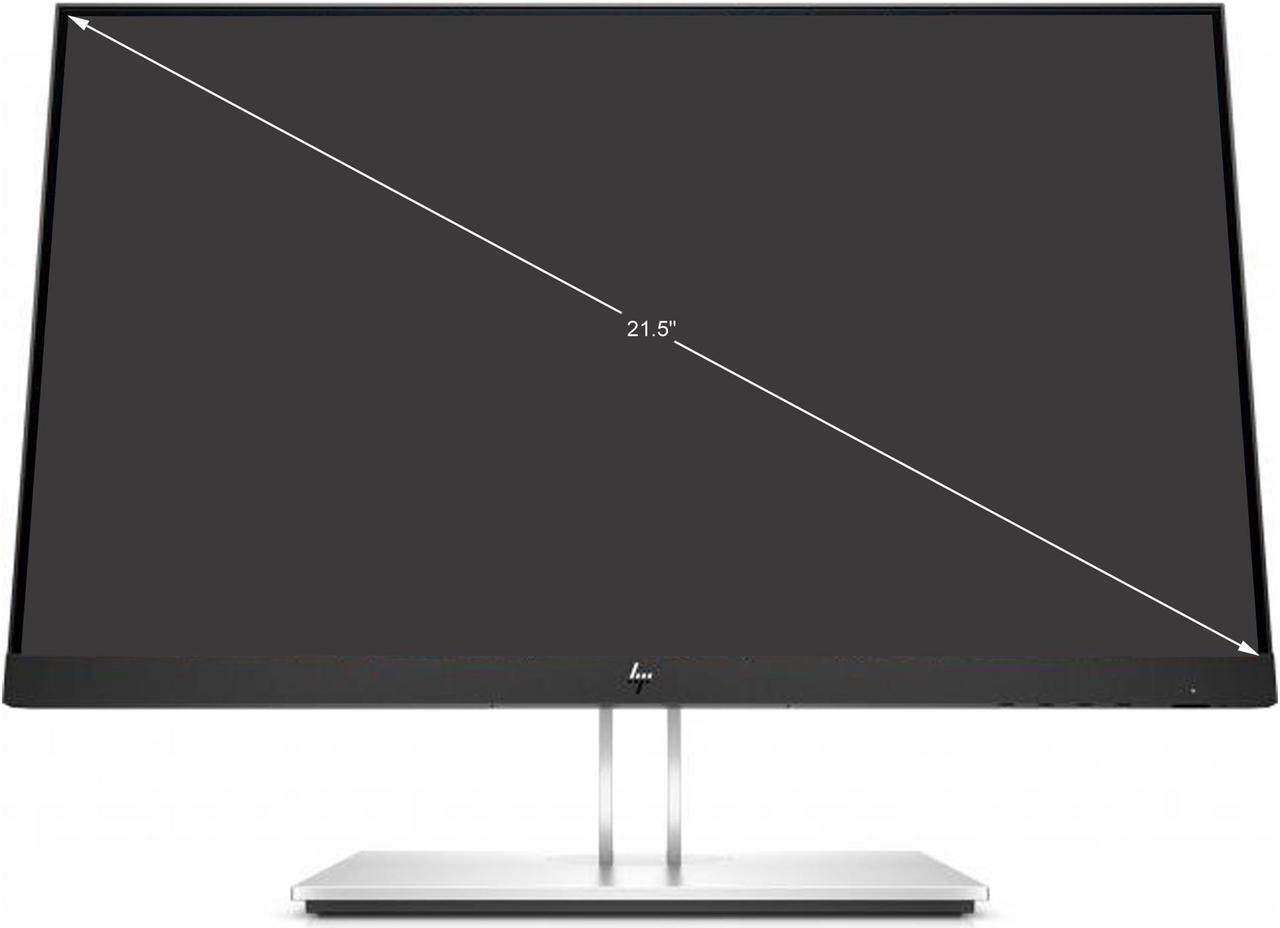 Alt view image 2 of 7 - HP 21.5" IPS Full HD Monitor 5ms GtG (with overdrive) D-Sub, HDMI, DisplayPort, USB Flat Panel E22 G4