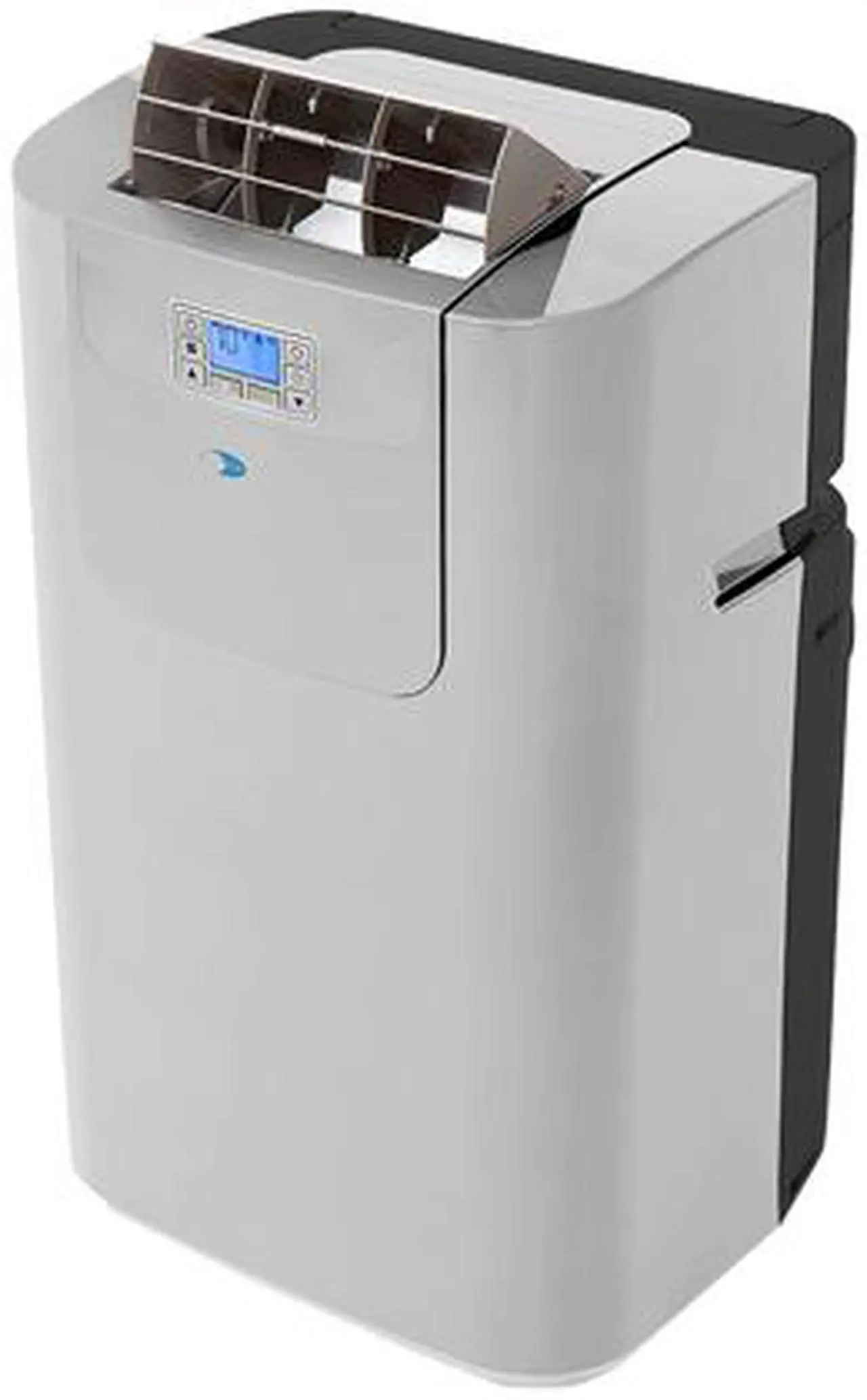 Alt view image 2 of 10 - Whynter ARC-122DHP 12000 BTU Dual Hose Digital Portable Air Condtiioner with Heat DrainPump - Silver
