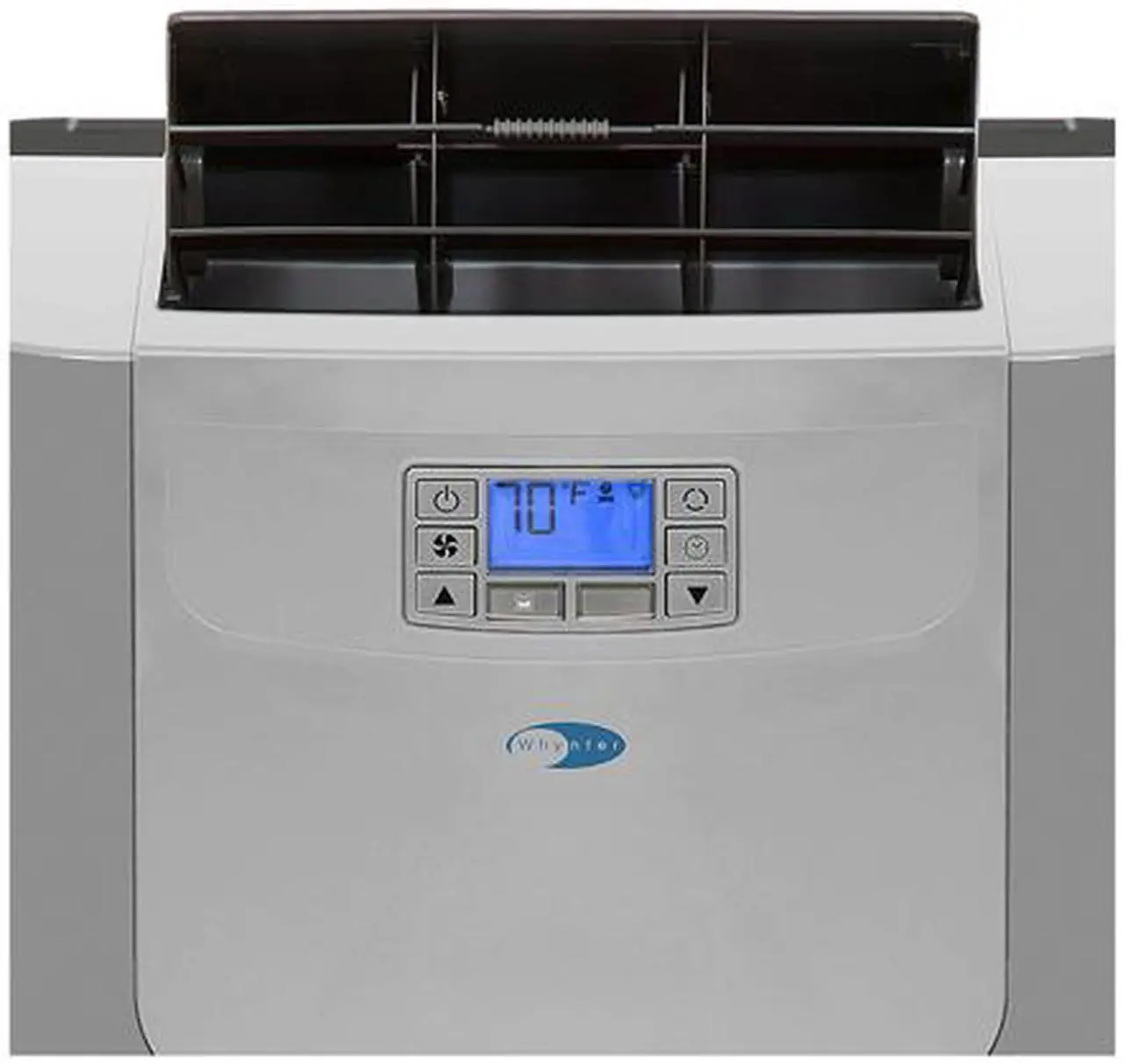 Alt view image 5 of 10 - Whynter ARC-122DHP 12000 BTU Dual Hose Digital Portable Air Condtiioner with Heat DrainPump - Silver