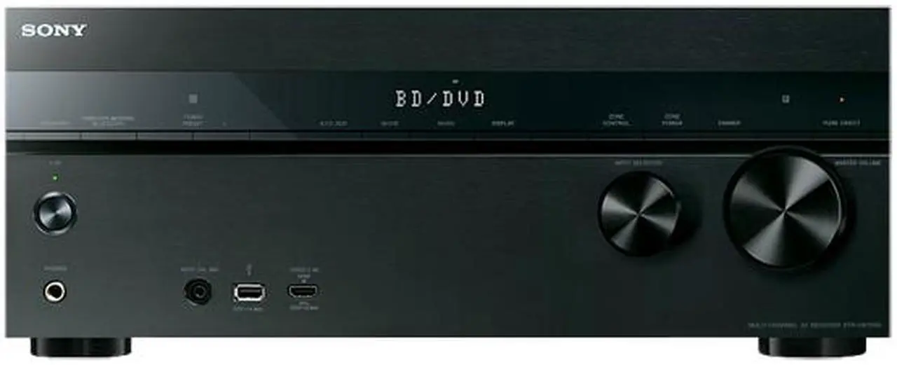 Alt view image 2 of 3 - Sony STR-DN1050 7.2 Hi-RES Wi-Fi Network AV Receiver with Bluetooth
