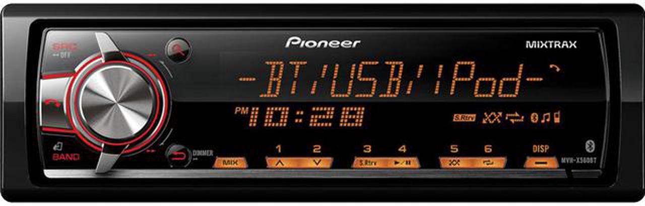 Main image of Pioneer MVH-X560BT Digital media receiver with Bluetooth